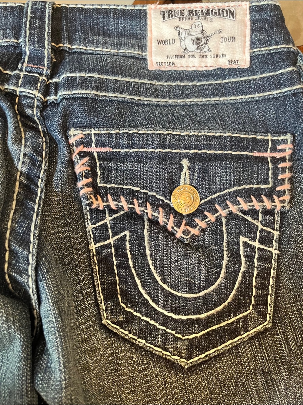 True Religion Women's Dark Blue Boot Cut Jeans - Picture 6 of 15